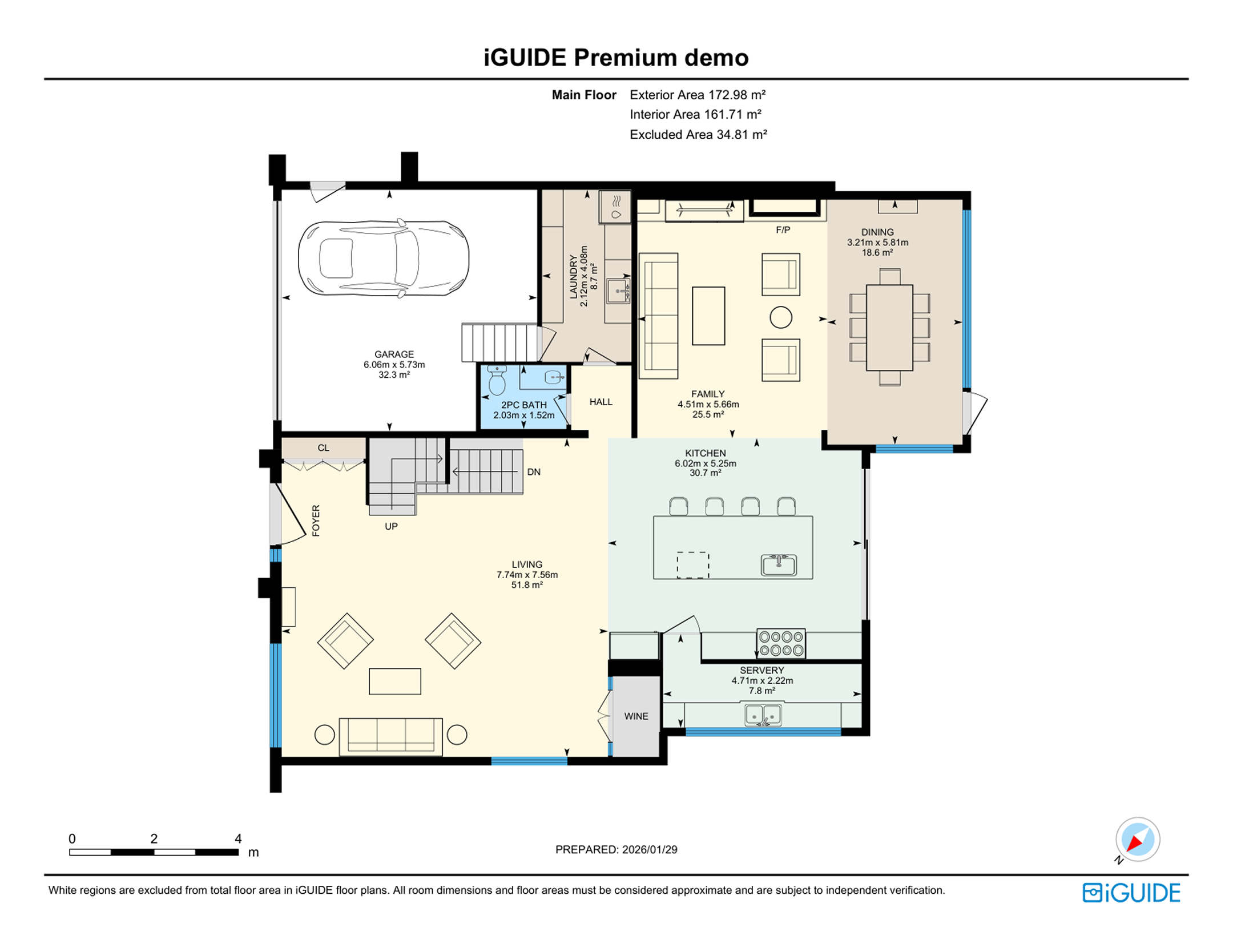 iGUIDE schematic PDF floor plan sample